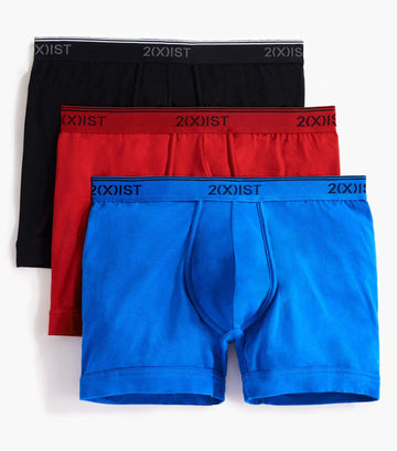 2 Pieces Cotton Mens Underwear Seniors Full Rise Boxer Briefs Father  Panties Comfort Loose Shorts for Elderly Men (Color : Combination 5, Size :  XXL