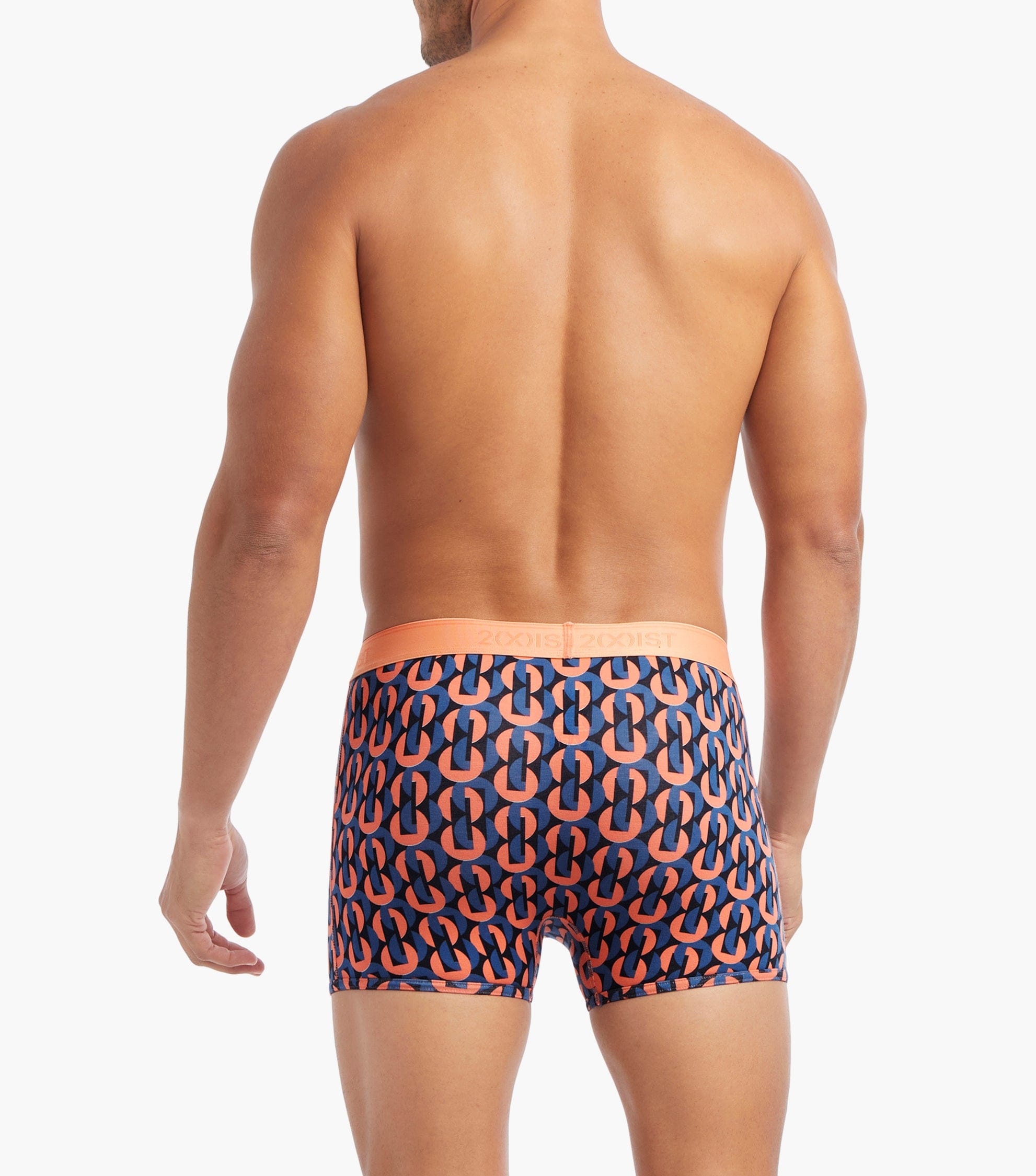 Cotton Stretch No-Show Trunk 3-Pack