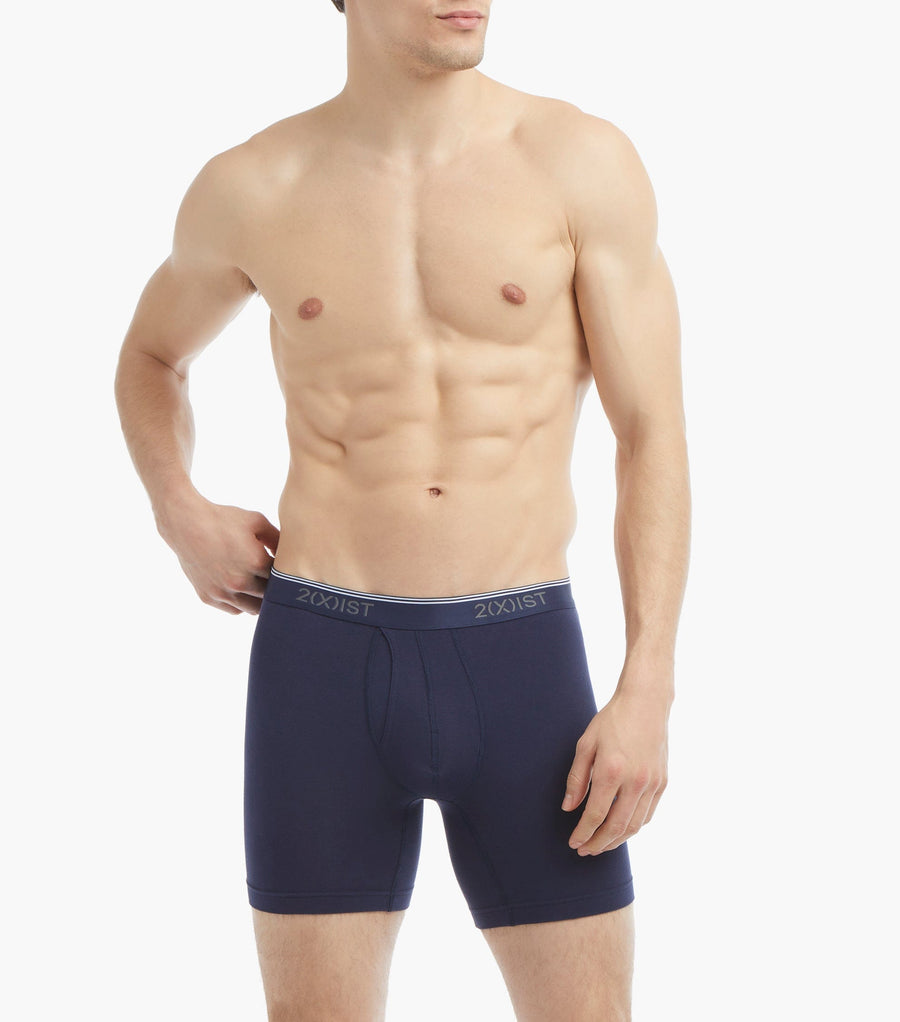 Stretch-Cotton Boxer Brief 3-Pack for Men