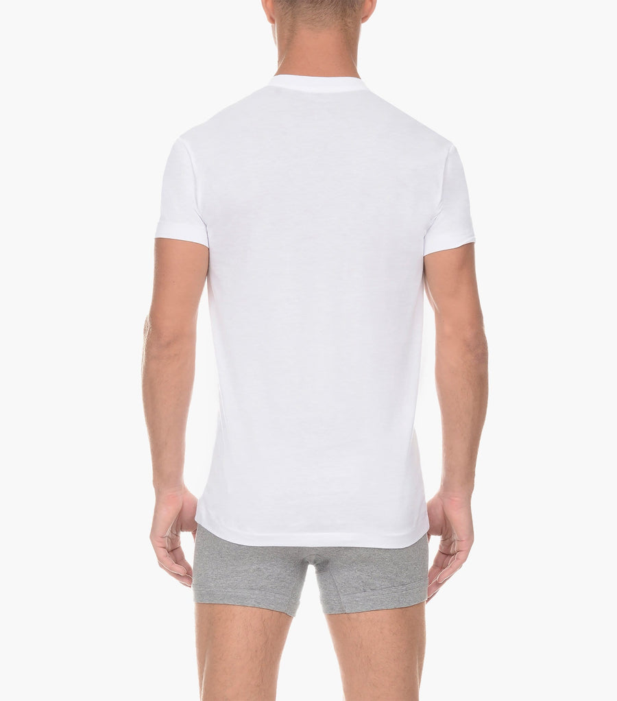 F A S O Mens Organic Cotton V-Neck T-Shirt Maroon at Rs 439.00