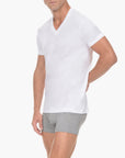 Pima Cotton V-Neck T-Shirt | 3-Pack