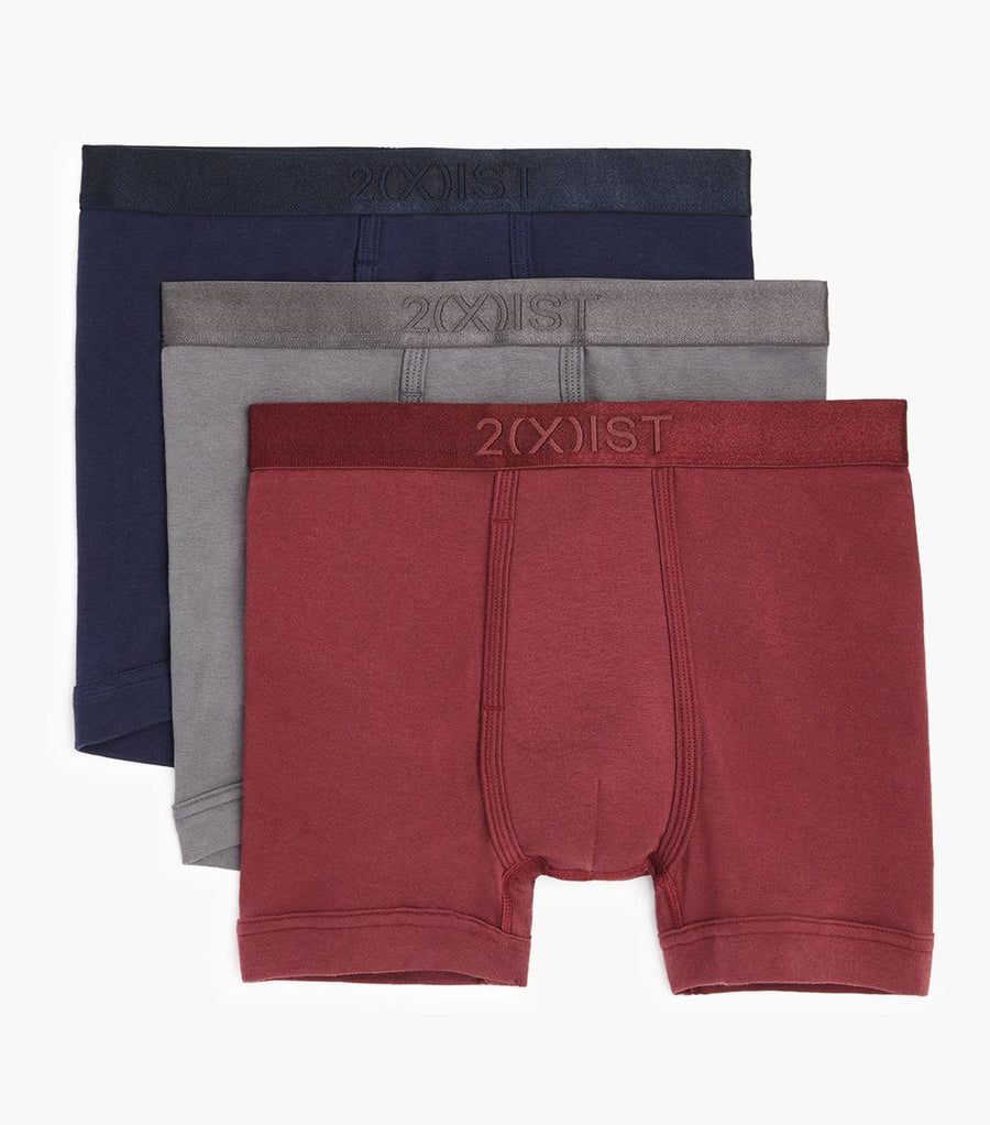 Heathered modal and organic cotton lounge boxer shorts