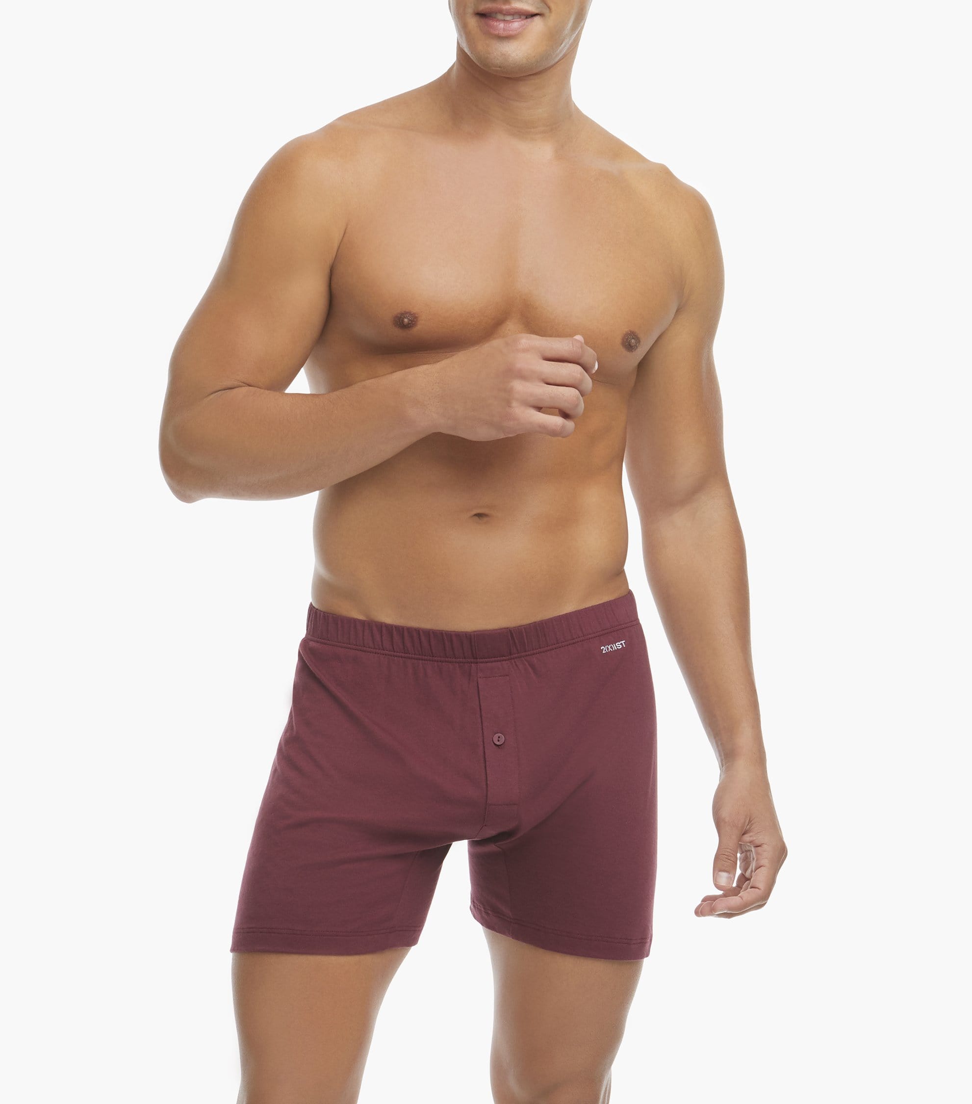 Pima Cotton Knit Boxer | 3-Pack