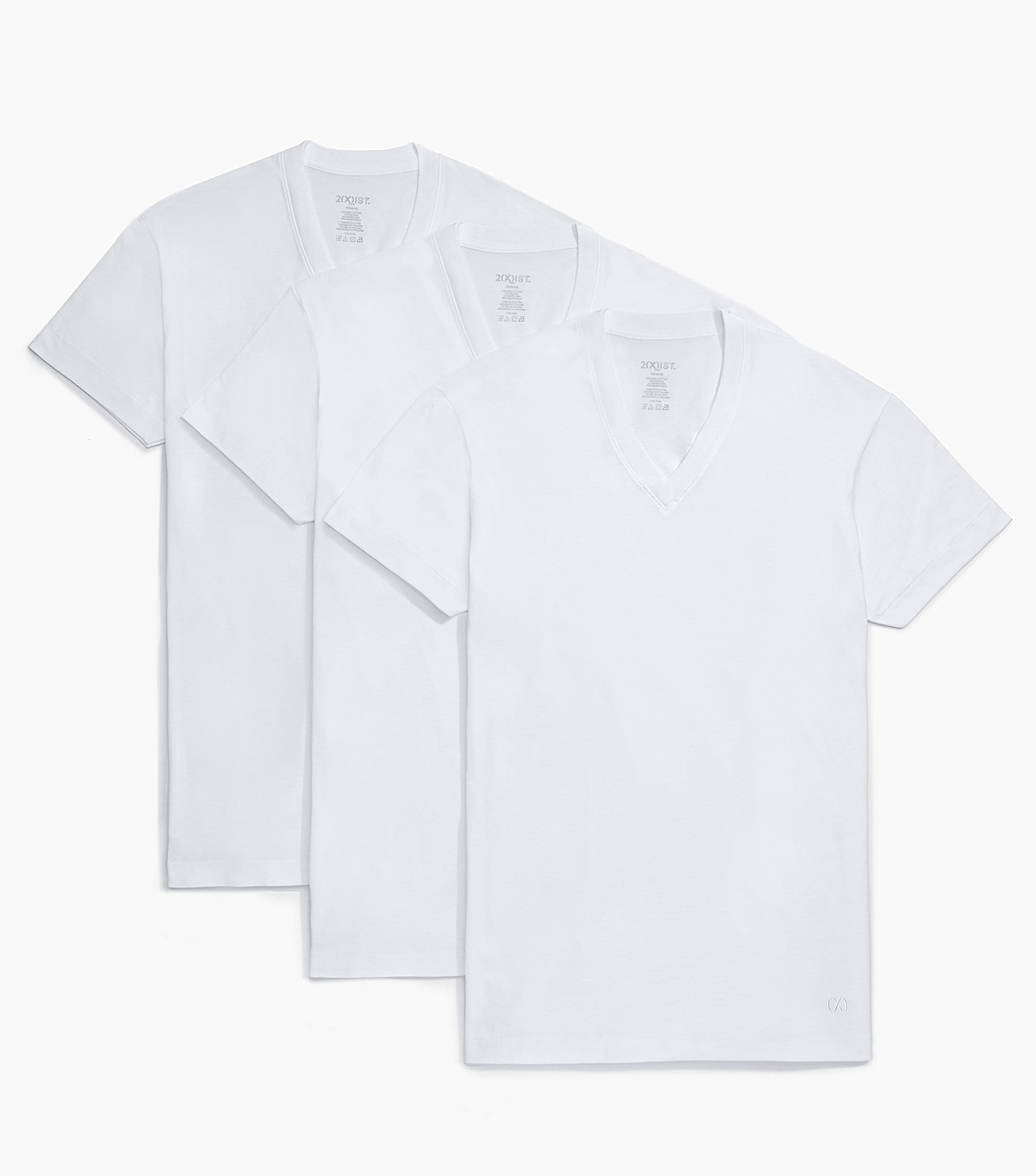 Pima Cotton V-Neck T-Shirt | 3-Pack