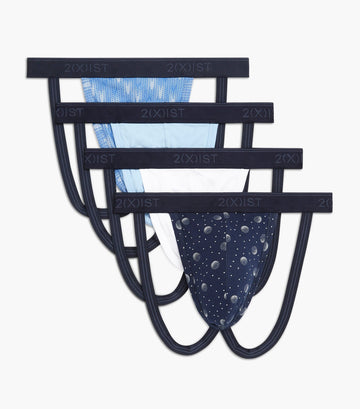 Cotton Stretch Jock Strap 3+1 Bonus Pack